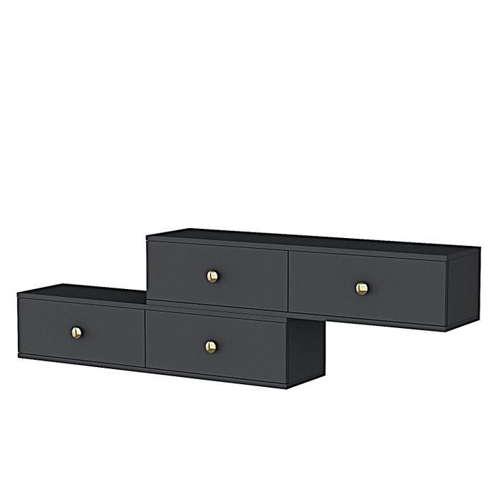 Hanah Home Zuzu Double - Antracita